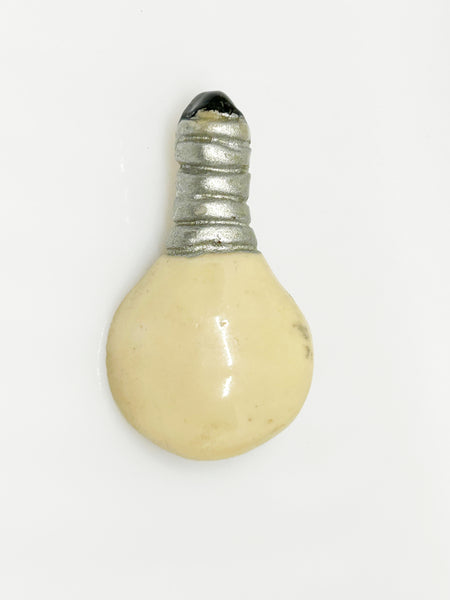 Handmade Vintage Lightbulb Brooch