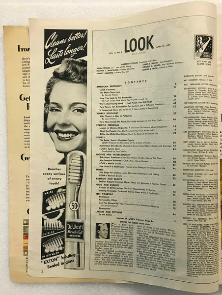 Look Magazine, April 15, 1947 - Lamoree’s Vintage