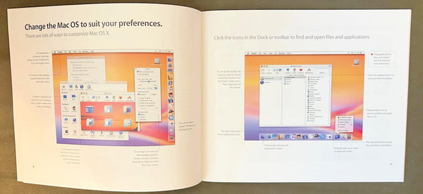 2002 iMac Users Guide (+ Apple Stickers)