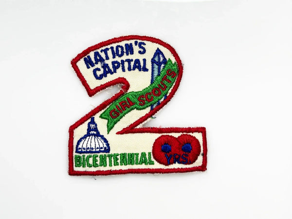 Perfect for Girl Scouts celebrating history: our Nation's Capital Girl Scout Patch provides a vintage embroidered tribute to the 1976 Bicentennial. Shop today!