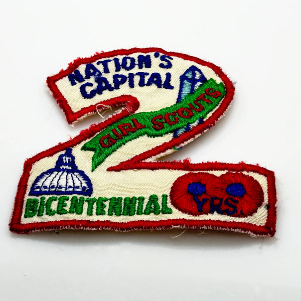 Perfect for Girl Scouts celebrating history: our Nation's Capital Girl Scout Patch provides a vintage embroidered tribute to the 1976 Bicentennial. Shop today!