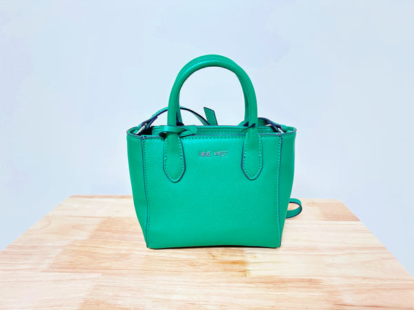 Nine West Maysenn Forest Green Satchel Handbag NWT: versatile crossbody to handbag for everyday essentials at an affordable price. Get yours now!