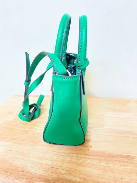 Nine West Maysenn Forest Green Satchel Handbag NWT: versatile crossbody to handbag for everyday essentials at an affordable price. Get yours now!