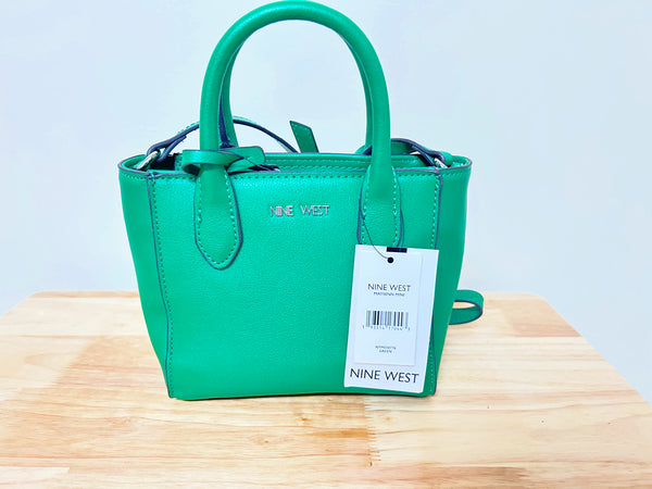 Nine West Maysenn Forest Green Satchel Handbag NWT: versatile crossbody to handbag for everyday essentials at an affordable price. Get yours now!