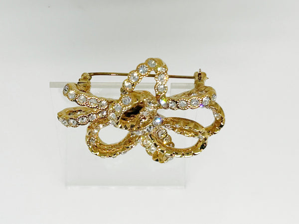 Nolan Miller Glamour Jewelry- Super Sparkly Brooch MIB