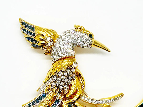 Perfect for fashion connoisseurs: our Nolan Miller Bird of Paradise Brooch provides timeless sparkle and exclusivity. Shop today!