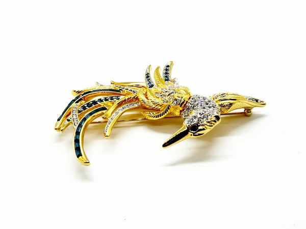 Perfect for fashion connoisseurs: our Nolan Miller Bird of Paradise Brooch provides timeless sparkle and exclusivity. Shop today!