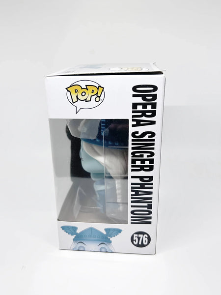 Discover this captivating Funko Pop! vinyl figure, featuring the iconic Opera Singer Phantom from the enchanting world of Disney's Haunted Mansion. This is Funko Pop! Disney: The Haunted Mansion - Opera Singer Phantom. 576. 