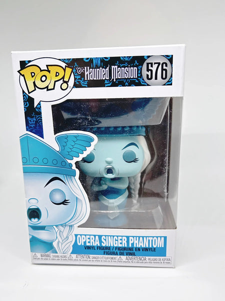 Discover this captivating Funko Pop! vinyl figure, featuring the iconic Opera Singer Phantom from the enchanting world of Disney's Haunted Mansion. This is Funko Pop! Disney: The Haunted Mansion - Opera Singer Phantom. 576. 