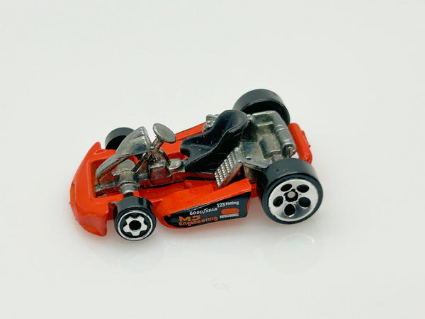 Hot Wheels Orange Go Kart (1999)