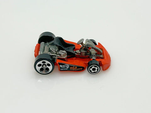 Hot Wheels Orange Go Kart (1999)