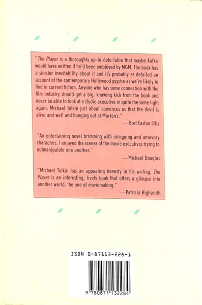 Perfect for collectors of rare first editions: our 'The Player' novel by Michael Tolkin provides a dark, cynical exploration of Hollywood. Shop today!