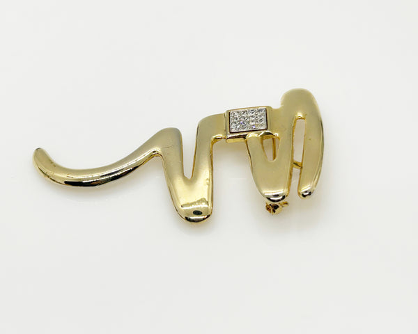 Park Lane Squiggle Brooch/Pendan