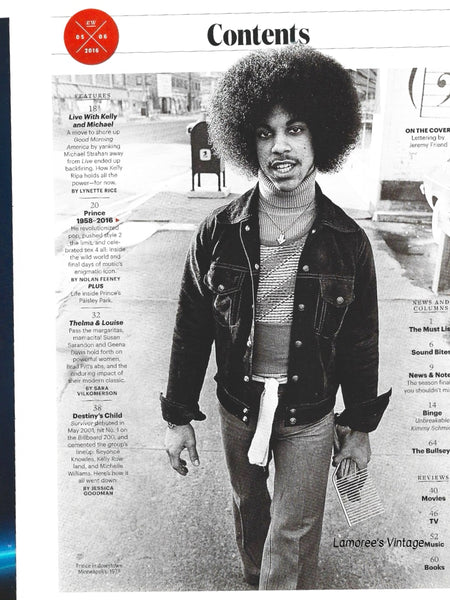 Prince Entertainment Weekly Special Tribute Issue (2016)