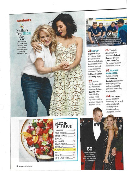 People Magazine Prince Commemorative Tribute, Beyonce (May 2016)