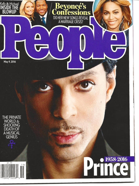 People magazine cover featuring Prince with a focus on his life and death.