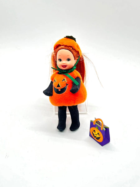 Mattel Barbie "Halloween Party"&nbsp; Jenny doll from from 2000,&nbsp;which were Target exclusive special edition. She is part o the "Li'l Friends of Kelly&nbsp;series.