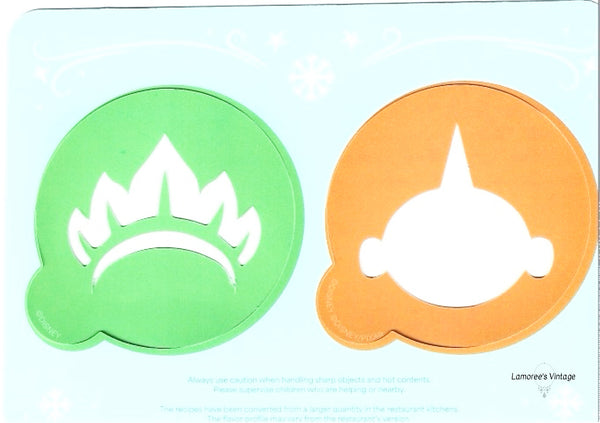 Perfect for Disney enthusiasts: pur Walt Disney World 2024 Annual Passholder Gifts: recipe cards and stencils provide holiday baking fun with charming character artwork and story-inspired recipes. Show Now!