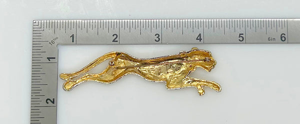 Running Panther Brooch