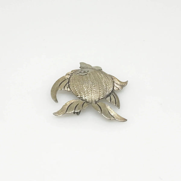 Vintage Detailed Mexican Silver Fish Brooch