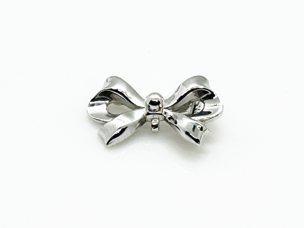 Small Vintage Coro Silver Bow Pin