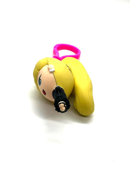 olo in the Spotlight Barbie 3D foam bag clip keychain from Monogram