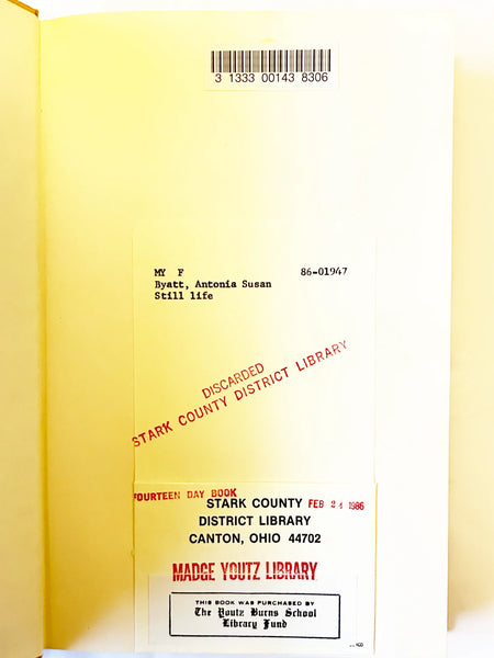 Still Life by Antoia Byatt /Ex-Lib Literary Fiction