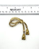 Avon Golden Decorative Tassel Pin 1980s