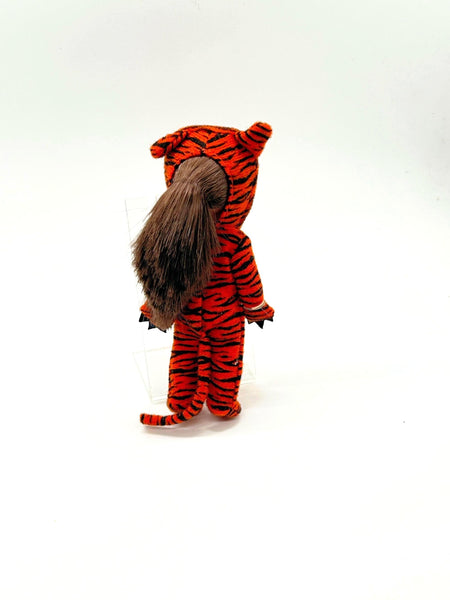 2002 Mattel Kelly Club Barnum's Animal Crackers Jenny Tiger Doll. 2002 Mattel Jenny "Li'l Friend of Kelly" doll dressed in a tiger costume, part of the Barnum's Animals Crackers collection