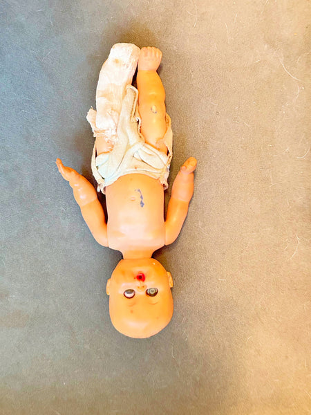 Scary 1960s Baby Doll Named Tilda Creepy Decor or Restoration