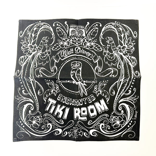 Perfect for Disney enthusiasts: our Disney (2) Enchanted Tiki Room "Chalkboard" Lounge Cloth Napkins provide durable charm and nostalgic style. Shop today!
