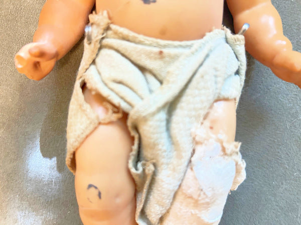 Scary 1960s Baby Doll Named Tilda Creepy Decor or Restoration