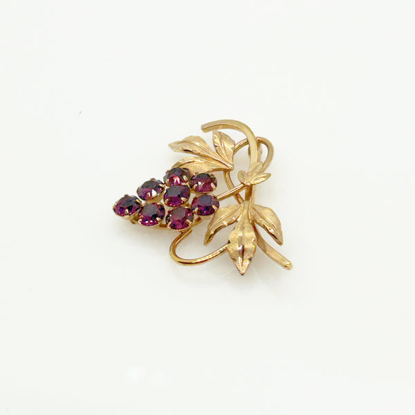  Van Dell 1/20 12kt G.F. Grape Cluster Brooch