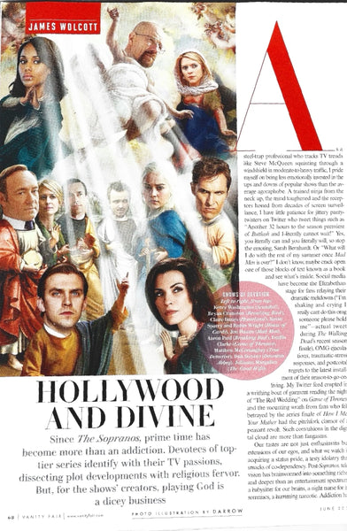 Vanity Fair Magazine Jon Hamm, April 2014