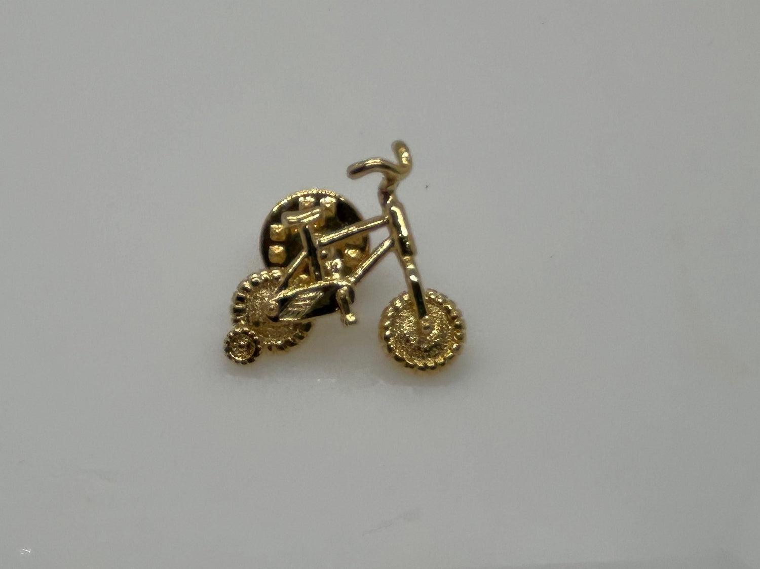 Vintage Bike with Training Wheels Pin Brooch - Lamoree’s Vintage