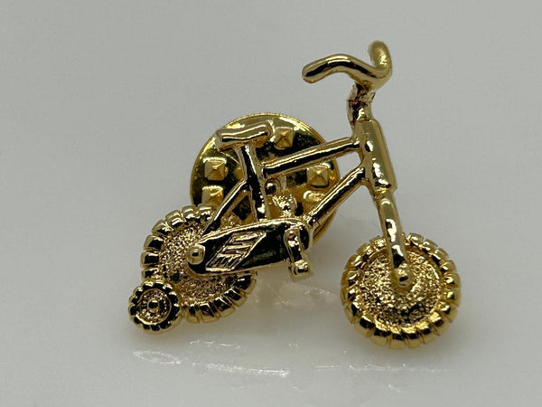 Vintage Bike with Training Wheels Pin Brooch - Lamoree’s Vintage