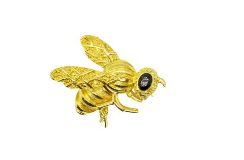 Vintage Gerry's Golden Bee Brooch with Great Detail - Lamoree’s Vintage