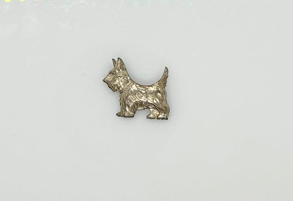 Vintage Sterling Terrier Brooch - Lamoree’s Vintage