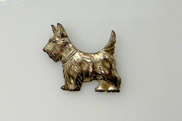 Vintage Sterling Terrier Brooch - Lamoree’s Vintage