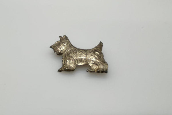 Vintage Sterling Terrier Brooch - Lamoree’s Vintage