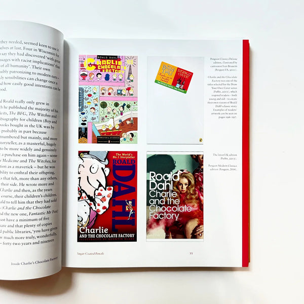 Discover the rich history and vibrant illustrations of our Inside Charlie's Chocolate Factory- Complete Story of Willie Wonka. Celebrate pop culture magic. only one available!