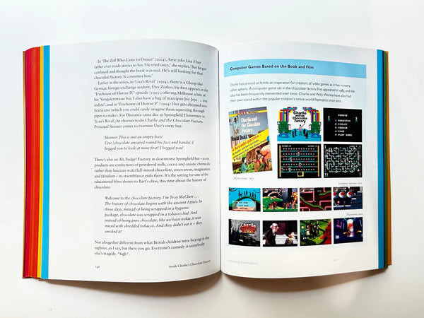 Discover the rich history and vibrant illustrations of our Inside Charlie's Chocolate Factory- Complete Story of Willie Wonka. Celebrate pop culture magic. only one available!