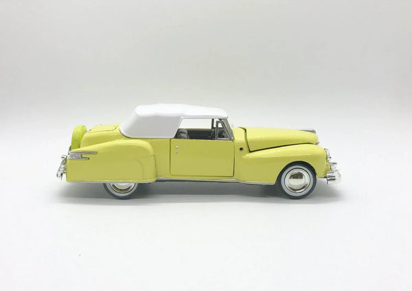 Arko 1948 Lincoln Continental Soft Yellow Cabriolet Model Car - Lamoree’s Vintage