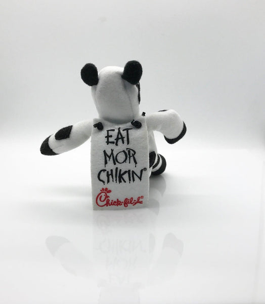 "Eat Mor Chikin" Stuffed 6" Figure Chik-Fil-A (2008) - Lamoree’s Vintage