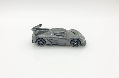 Hot Wheels Dark Gray/Green Koenigaegg Jesko (2021) - Lamoree’s Vintage