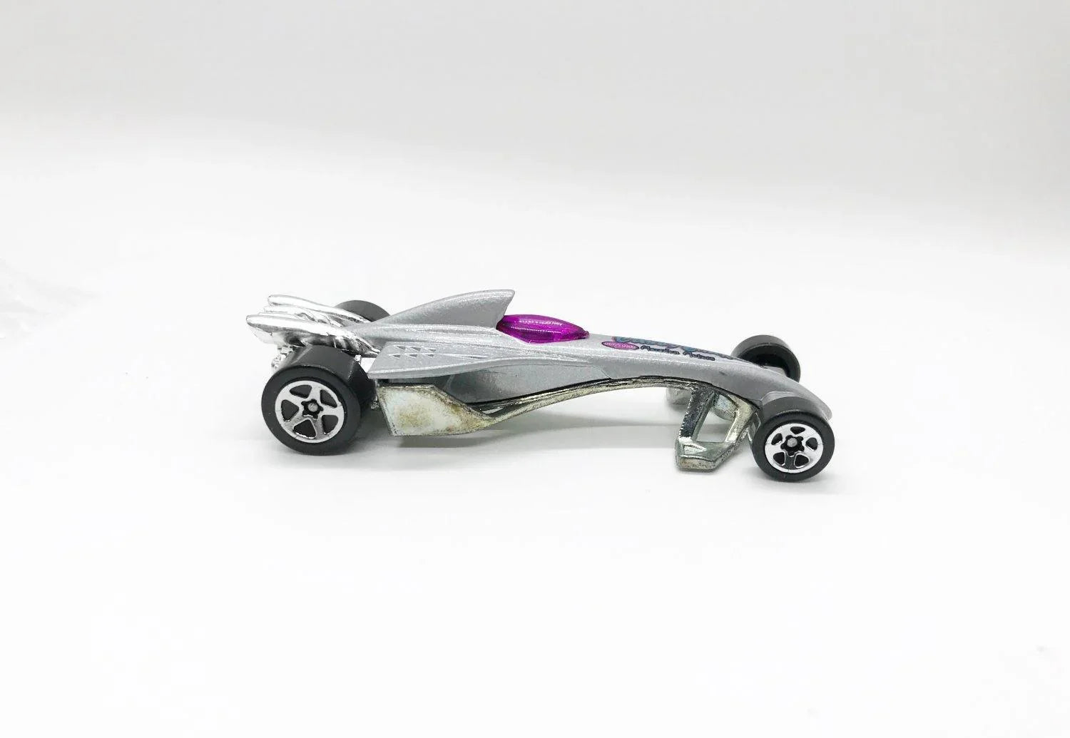 Hot Wheels Gray Greased Lightnin' (2000) - Lamoree’s Vintage