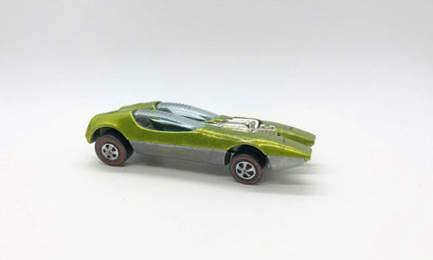 Hot Wheels Lime Green Splittin Image Redline (1969) - Lamoree’s Vintage