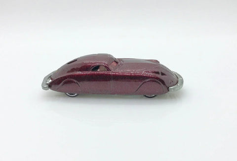 Hot Wheels Metalflake Burgundy '38 Phantom Corsair (2000) - Lamoree’s Vintage