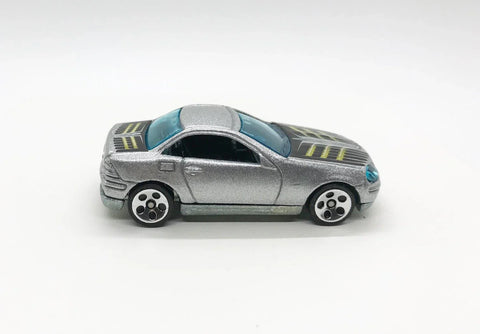 Hot Wheels Silver and Black Mercedes SLK (2001) - Lamoree’s Vintage