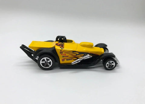 Hot Wheels Yellow Super Comp Dragster (2000) - Lamoree’s Vintage